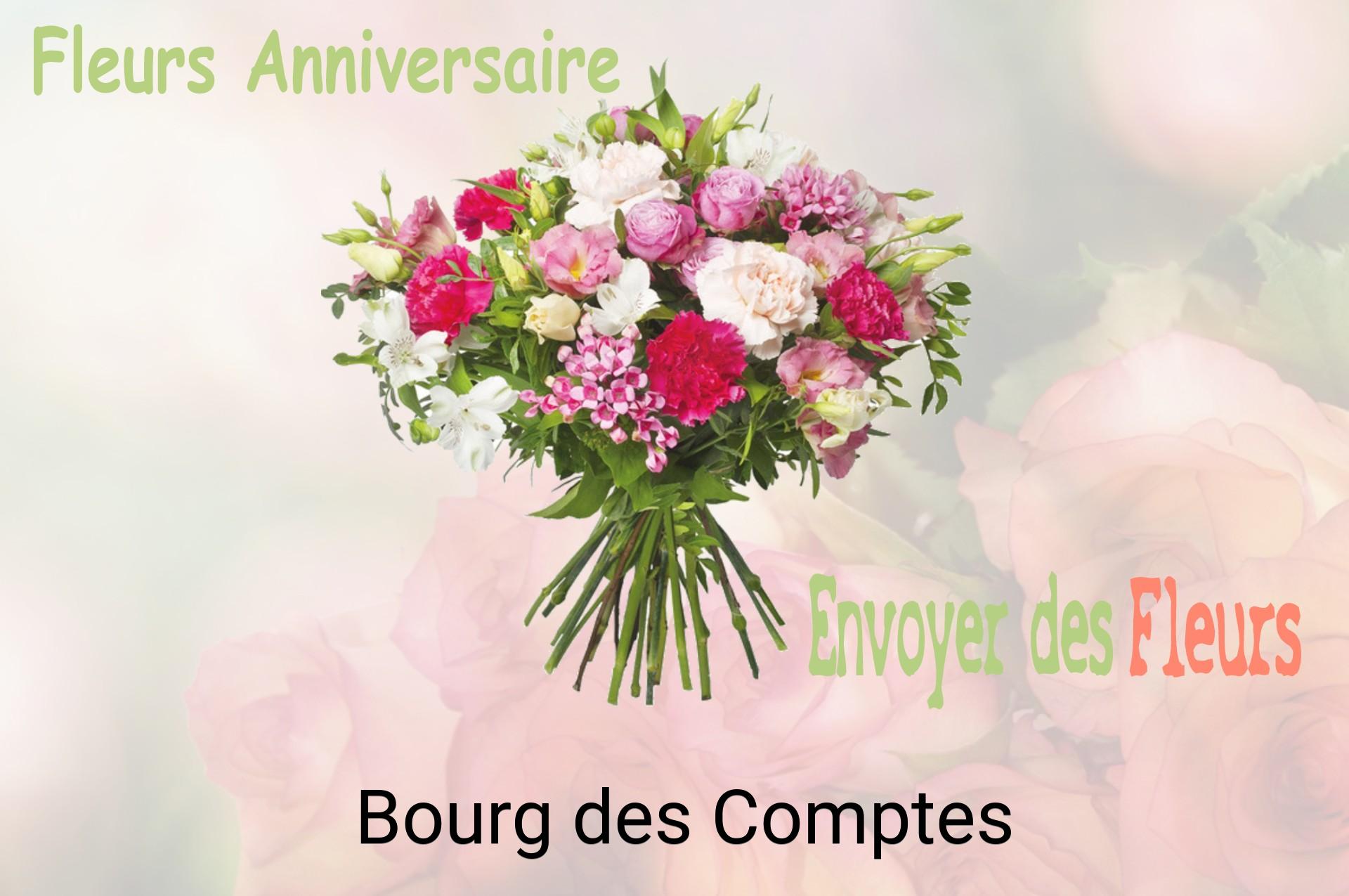 Bouquet de fleurs d’anniversaire livré à Bourg-des-Comptes