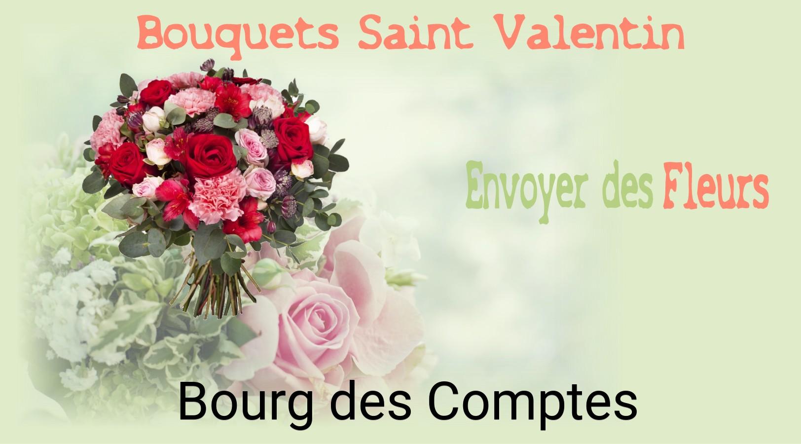 Roses de Saint-Valentin livrées à Bourg-des-Comptes